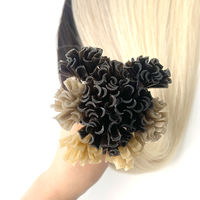 Extensions de cheveux russes vierges AMON HAIR, cuticules intactes, machine à tisser, double trame, 100g pour femmes