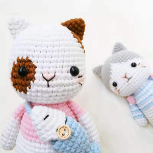 Venta Especial: Adorables y Lindos Gatos Tejidos a Crochet 100% Hechos a Mano para Regalos y Manualidades - Product Image 5