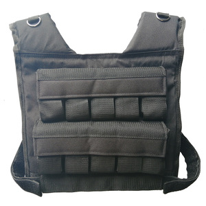 Gilet lesté réglable en nylon robuste FDFIT, <span class=keywords><strong>veste</strong></span> de fitness respirante pour hommes et femmes, entraînement à domicile, course à pied, crossfit - Product Image 2