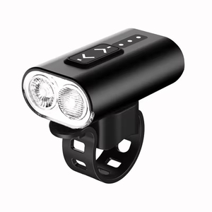 Phare de vélo étanche pour l'extérieur, rechargeable par USB, avec faisceau haut/bas et batterie 2000 mAh - Product Image 4