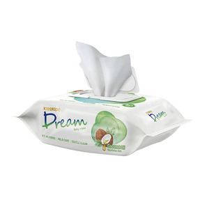 <span class=keywords><strong>Lingettes</strong></span> humides <span class=keywords><strong>pour</strong></span> bébé Kisskids, best-seller, petites, douces, jetables, en gros - Product Image 2