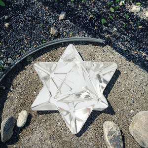 <b>Crystal</b> Star Sculpture Gemstone Carved Mascot <b>Figurine</b> Home Decoration Feng Shui Ornament - Product Image 2