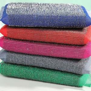 Éponge de nettoyage de cuisine personnalisée, non rayante, en fil d'acier inoxydable robuste, tampon à récurer pour la vaisselle - Product Image 3