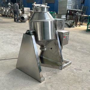 Mezclador de Polvo Seco de Acero Inoxidable Pequeño, Silencioso, para Proteínas, Cacao, Leche en Polvo, Condimentos Tradicionales y Productos Químicos - Product Image 6