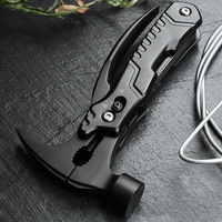 Marteau combiné multifonctionnel de vente chaude pour les multi-outils de bricolage de camping de voiture