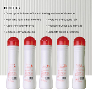 Q8 Crema Profesional con Peróxido, Revelador <span class=keywords><strong>de</strong></span> 10 Volúmenes, 33.8 Fl Oz para Decoloración y Coloración del Cabello, Tinte Tóner <span class=keywords><strong>de</strong></span> Alto Rendimiento para el Cabello - Product Image 1