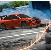 Voiture de course Turbo Racing 1/76 C76 Drift, mini voiture télécommandée haute vitesse, portable, RTR, modèle de voiture RC de bureau