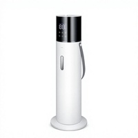 Humidificateur Chauffant Transfrontalier Grande Capacité 13L Modèle sur Pied Domestique Alimenté par Courant Alternatif Contrôlé par Application Fonction de Minuterie Faible Bruit
