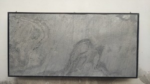 Silver <b>Grey</b> Light Slate Stone Veneer Wall Panels Eco-Friendly Durable 5+ Year Warranty Modern Design Subtle Soft Decorative - Product Image 6