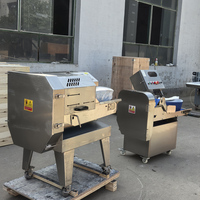 Commerciële groente- en fruitsnijmachine, automatische groente- en fruitsnijder/snijmachine voor groenten en fruit