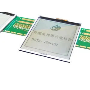 Módulo de exibição lcd com resolução de instrumento 128*128 PIN Transflective FSTN personalizado lcd