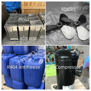 Máquina de Hacer Hielo en Bloques de Acero Inoxidable Personalizada de 5 kg, Automática, Industrial, en Oferta, Máquina de Hacer Hielo en Bloques de 1 Tonelada, Sudamérica - Product Image 3