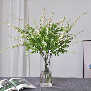 Fleur artificielle de haute qualité en soie, type Salvia, petite fleur sauvage pour bouquet de mariée, remplissage de bouquet, arrangement floral, décoration - Product Image 3