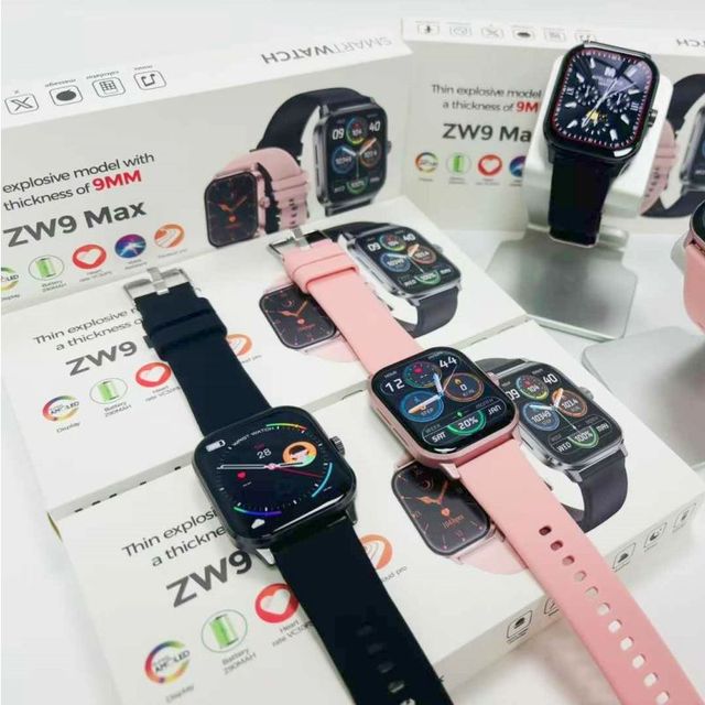 ZW9 Max High Quality Luxury Smartwatch-New Arrivals IP67 Fitness Sports Fashion Magnetic Charger Inteligente SmartWatch