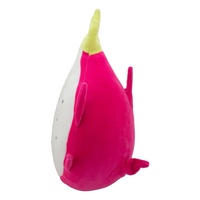Prix d'usine, articles populaires pour les jouets en peluche, dragon fruit en peluche blanc