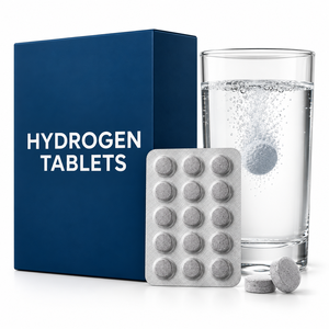 Tabletas Efervescentes de Hidrógeno, 15 Tabletas/Blister, Suplemento para la Salud, Apoyo para la Hidratación, Fórmula Personalizada, Fabricante OEM ODM - Product Image 1