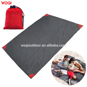 Woqi Selimut Piknik Portabel Tahan Air, Tikar Pantai Bersaku Ringkas - Product Image 2