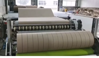 Máquina Cortadora y Rebobinadora de Papel Kraft Automática con Control Numérico Computarizado para Tubos de Cartón