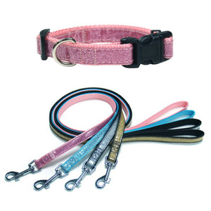 Paquetes de arnés duraderos, serie Bling, azul, rosa, diseño elegante, <span class=keywords><strong>collar</strong></span> de Mascota, arnés de correa para perro, arnés ashape OEM - Product Image 1