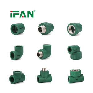 Proveedor Confiable IFAN, Accesorios de Plomería PPR Verde Oscuro de 20-110 mm, Color Personalizado, Precio Competitivo - Product Image 4