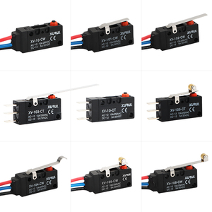 Microinterruptor de acción rápida tipo émbolo con pines, 10A 250V 5A 30VDC, IP67, certificado CE CCC ROHS, -25-80 - Product Image 2