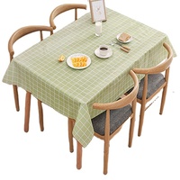 Nappe de Table PEVA en treillis, taille personnalisée, décoration pour la maison, 1 pièce
