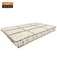 Matelas en coton à ressorts ensachés individuels de haute qualité personnalisé, 1,6-2,4 mm, hauteur 28 cm, bobine en acier au carbone, meubles King Queen
