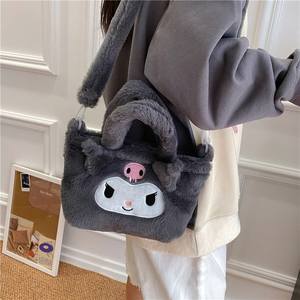 Unisex Stuffed Animals Plush <span class=keywords><strong>Bag</strong></span> <span class=keywords><strong>Cute</strong></span> Keychain Handbag Featuring Soft Kawaii PP Algodão das Crianças Gift Plush Backpack - Product Image 6