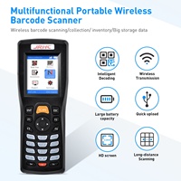 Lecteur de codes-barres 1D et 2D JR RF4000 1400 mAh grande capacité, compatible avec plusieurs systèmes, collecteur de données de codes QR sans fil