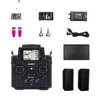 Émetteur radio Flysky FS-PL18 Paladin 2.4G 18CH avec récepteur FS-FTr10 FS-FTr16S pour drone de course FPV RC, avion à aile fixe