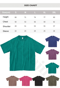 Camiseta de Hombre de Nuevo Diseño, 250 Gramos, Tejido Grueso, Estampado de Dibujos Animados, Transpirable, Antipilling, Estilo Vintage, Corte Cuadrado Largo - Product Image 6