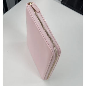 Cartera <span class=keywords><strong>de</strong></span> cuero PU A5 personalizada, bolsa <span class=keywords><strong>de</strong></span> almacenamiento <span class=keywords><strong>digital</strong></span> para documentos, tarjetas, pasaporte, funda <span class=keywords><strong>de</strong></span> viaje, funda organizadora electrónica - Product Image 3