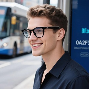 Nouvelles lunettes intelligentes Ruidun GT52 pour hommes et femmes, lecture de musique, appels, protection UV, traduction IA, vidéo 4K - Product Image 4