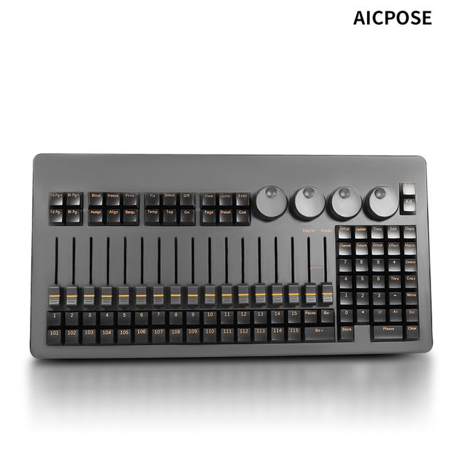 AICPOSE Wholesale Command Wing DMX512 Controller for Stage Lighting Command Wing Console