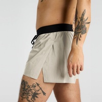 Pantalones Cortos de Compresión para Entrenamiento, Talla Grande, 2 en 1, Largos, Deportivos, de 7 Pulgadas, para Hombre, para Correr