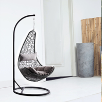 Chaise à balançoire de loisir suspendue en PE salle, offre spéciale, prix pas cher, équipement d'intérieur,