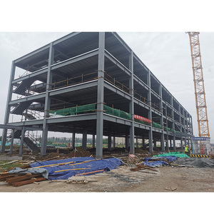 Internat ionaler Standard Stahl konstruktion Gewerbe gebäude Kurze Bauzeit Bürogebäude aus vorgefertigtem Stahl - Product Image 2