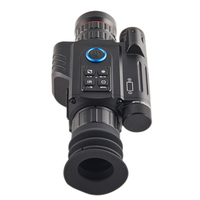Monoculaire de vision nocturne numérique HMAI NDL1000 avec télémètre laser intégré de 300 m, enregistrement vidéo HD, étanche IPX4, jour et nuit