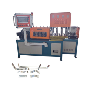 Fast Delivery Hose Clamps Pipe Clamp Making Machine Flat <b>Iron</b> Hoop Machine Flat Hoop <b>Iron</b> Forming Making Machine - Product Image 1