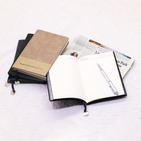 SIDAIXUE Business Cahier de couverture en cuir PU souple pour Promotion Agenda de couverture bleue