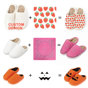 <span class=keywords><strong>Pantofole</strong></span> personalizzate con stampa Paisley, morbide e soffici, a forma di animale (mucca, maiale), da casa, da donna, invernali, da interno, piatte e calde. - Product Image 1