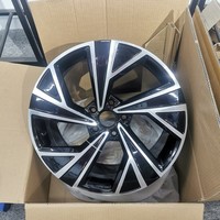 Jantes de voiture de tourisme en alliage d'aluminium d'origine OEM à cinq branches, 17 * 7,5 18 * 8 19 * 8 pouces, 5 * 112 PCD, 5481