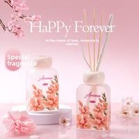 Diffuseur d'arômes d'intérieur de luxe écologique pour la maison, parfum longue durée 2 mois, diffuseur d'encens en rotin pour une air frais et parfumé