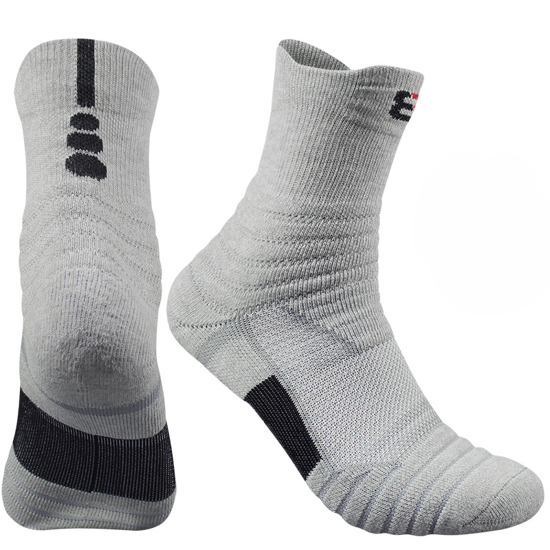 Meias Esportivas De Compression Meias De Basquete De Algodao Para Personalizacao