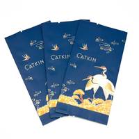 ZHONGBAO – Sachet à soufflet latéral en aluminium mat imprimé sur mesure pour thé en vrac et thé en feuilles – Vente en gros