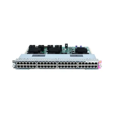 4500E 48-Port PoE 802.3at 10/100/1000(RJ45) Switch Module WS-X4748-RJ45V+E