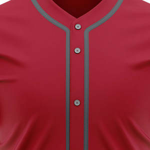 Camiseta de Béisbol Profesional al por Mayor, Sublimación Personalizada, Transpirable, Talla Grande, Secado Rápido, Ropa Deportiva de Corte Regular para Hombre - Product Image 5