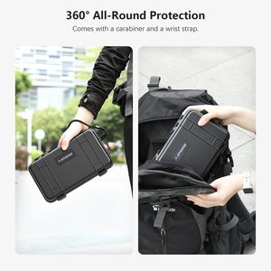 Amazear Portable EVA <b>Hard</b> <b>Case</b> Sturdy Resistant Protective <b>Case</b> for Pocket4, Action <b>Camera</b> Accessories - Product Image 6