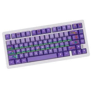 Teclas Personalizadas de Monstruo en Verde y Morado, Perfil Cherry para Teclado Mecánico Cherry <span class=keywords><strong>MX</strong></span> 60%, 151 Teclas, Espacio 7U - Product Image 2