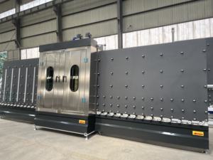 آلة غسيل زجاج عمودية أوتوماتيكية، آلة غسيل وتجفيف الزجاج المزدوج، معدات غسيل الزجاج - Product Image 2